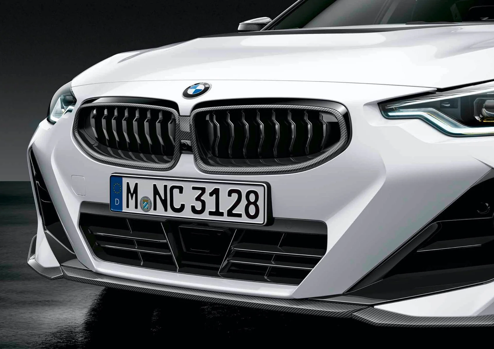 Карбоновые решётки радиатора M Performance для BMW 2 серии G42