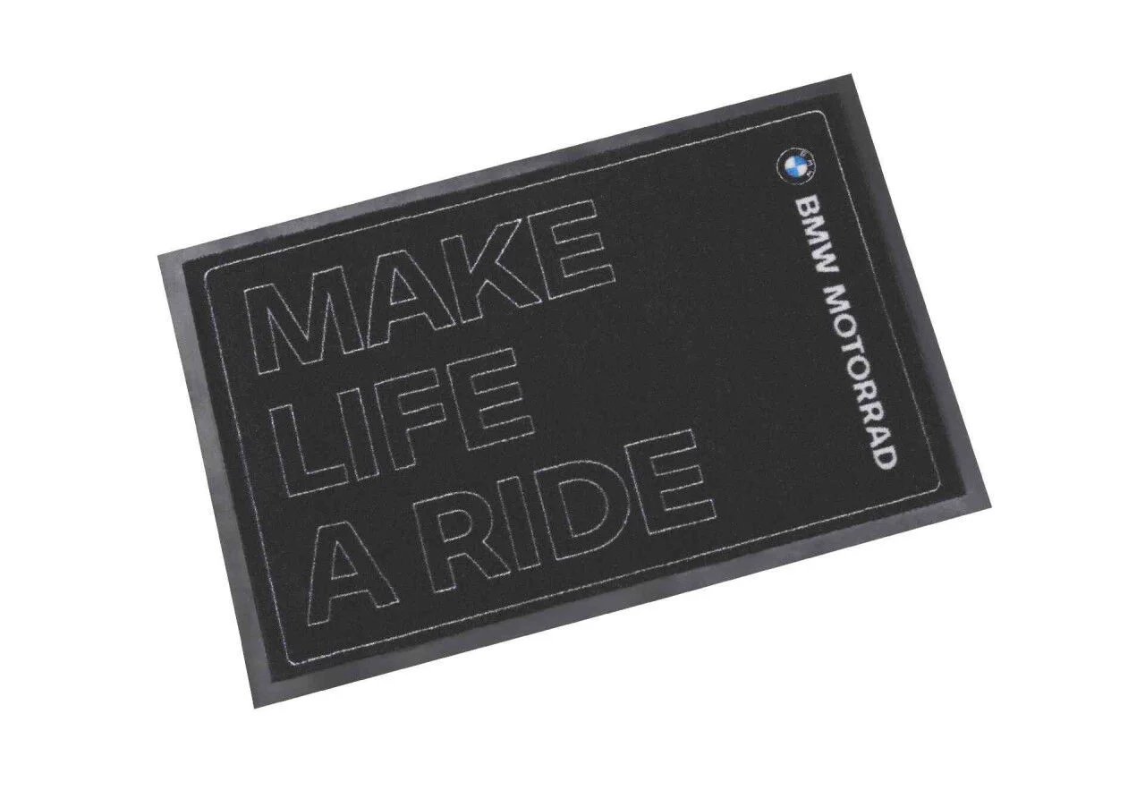 Коврик под мотоцикл BMW Make Life a Ride, малый