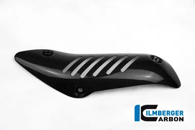 Карбоновый термоэкран коллектора Ilmberger для Ducati Monster (2014–2021)