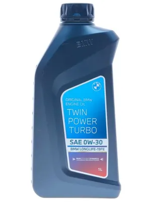 Моторное масло TwinPower Turbo LL-19 FE 0W-30 для BMW