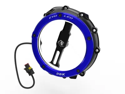 Крышка сцепления прозрачная DBK EVO LED для BMW S1000RR