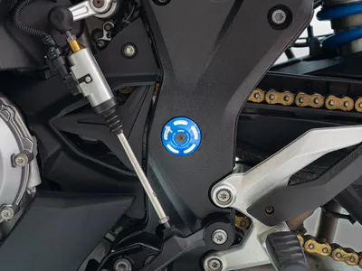 Заглушки рамы DBK для BMW S1000XR, черные