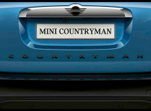 Черная эмблема для MINI Countryman F60