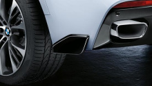 Закрылки заднего бампера M Performance для BMW X6 F16