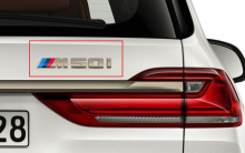 Эмблема BMW M50i