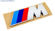 Эмблема M на крышку багажника