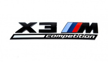 Эмблема X3M COMPETITION