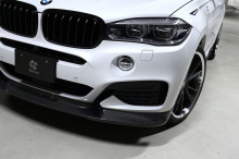 Карбоновая накладка переднего бампера для BMW X6 F16