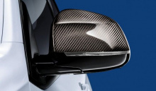 Карбоновые M Performance накладки на зеркала BMW X4 F26