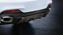 Карбоновый диффузор M Performance для BMW X6 F16