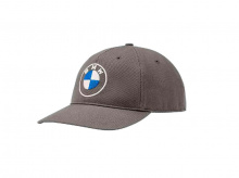 Кепка с логотипом BMW, серая