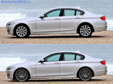 Комплект дооснощения накладками Shadow-Line для BMW F10 5-серия