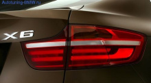 Комплект дооснощения задними фонарями Facelift BMW X6 E71