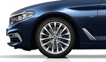 Комплект колес W-Spoke 632 с летней резиной для BMW G30 5-серия