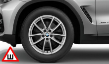 Комплект зимних колес V-Spoke 618 для BMW X3 G01/X4 G02
