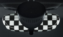 Крышка внутреннего зеркала Checkered Flag для MINI