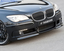 Накладка на бампер передний BMW F01 7-серия