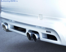 Накладка на бампер задний BMW E90 3-серия