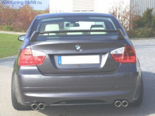 Накладка на бампер задний BMW E91 3-серия