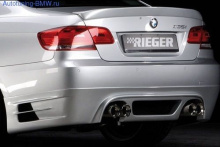 Накладка на бампер задний BMW E92 3-серия