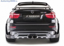 Накладка Hamann на задний бампер BMW X6M E71