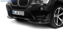 Накладка переднего бампера BMW X3 F25