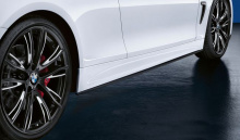 Накладки боковых порогов M Performance для BMW F32 4-серия