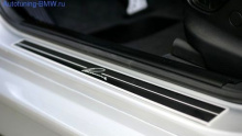 Накладки на пороги дверей для BMW X5 E70