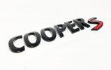 Черная эмблема Cooper S для MINI
