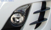 Карбоновые элементы переднего бампера BMW E90 3-серия