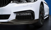 Накладки M Performance для переднего бампера BMW G30 5-серия