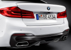 Карбоновый диффузор M Performance для BMW G30 5-серия