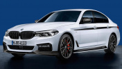 Карбоновый сплиттер M Performance для BMW G30 5-серия