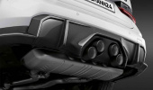 Карбоновый задний диффузор M Performance для BMW M3 G80/M4 G82