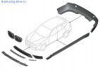 Комплект дооснащения X-Line для BMW X1 E84 LCI