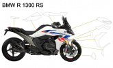 Комплект защитных пленок для BMW R1300RS