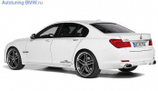 Накладка на бампер задний BMW F01 7-серия