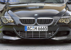 Накладки на бампер передний BMW M6 E63 6-серия