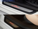 Накладки на пороги дверей для BMW F01 7-серия