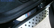 Накладки на пороги дверей М для BMW X5 E70/X6 E71