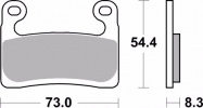 Передние тормозные колодки Brembo для BMW Motorrad (Hayes)