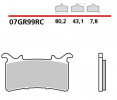 Тормозные колодки Brembo для BMW S1000RR/M1000RR/M1000XR (Nissin)