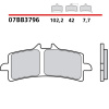 Тормозные колодки Brembo — 07BB3796, передние