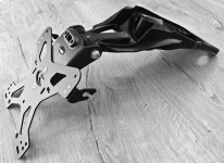 Короткий держатель номерного знака Evotech для Ducati Multistrada V4