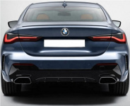 Накладка заднего бампера M Performance для BMW G22 4-серия