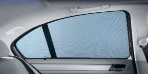 Солнцезащитные шторы боковых стекол для BMW F20 1-серия