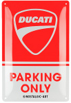 Табличка Ducati «Parking Only»