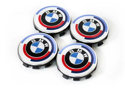 Комплект юбилейных крышек для литых дисков BMW