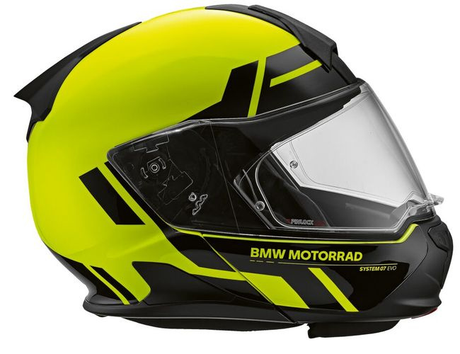 Складной шлем BMW System 7 Carbon Evo Spectrum Fluor » 76315A751A0