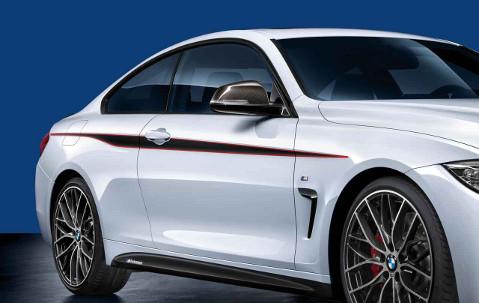 Акцентные полосы M Performance для BMW F32 4-серия